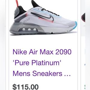 AIR MAX 2090 'PURE PLATINUM